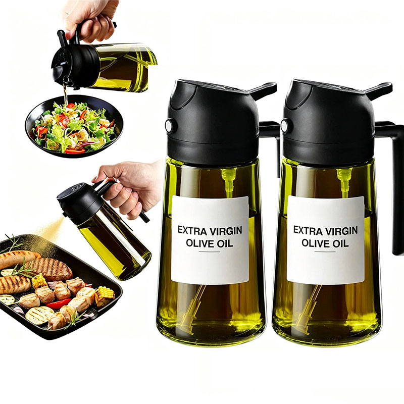 Kitchen Gadgets Green - Zeytinyağı Dağıtıcı Plastik Şişe Mutfak Gereçleri