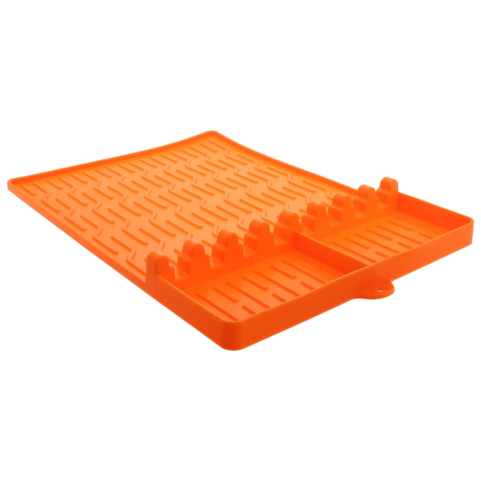 Kitchen Utensil Holder - Silikon Pişirme Matı, Isıya Dayanıklı Kaymaz