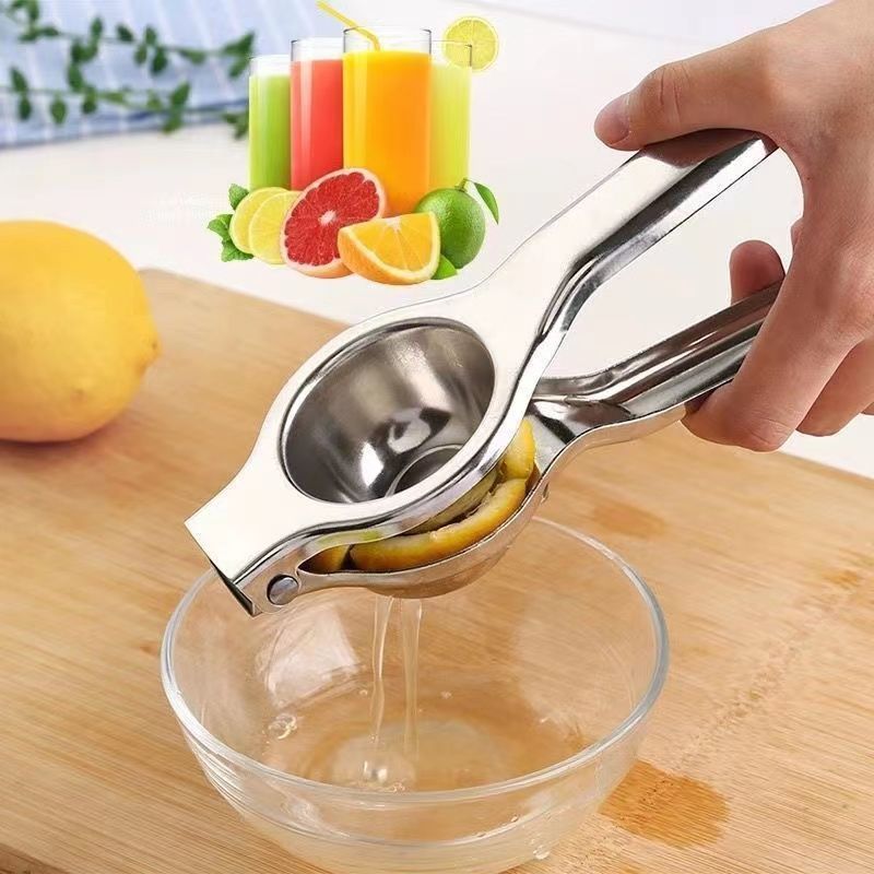 Citrus Lemon Squeezer - 1 adet paslanmaz çelik limon sıkacağı,