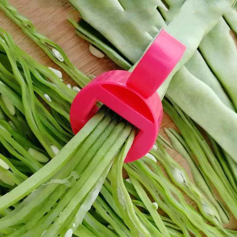 Kitchen Gadgets Green - Fasulye dilimleyici Yeşil Fasulye Dilimleme Kesici