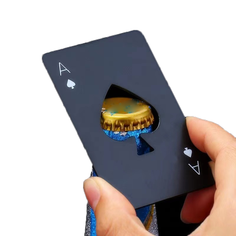 Kitchen Gadgets Home Party - Bira şişe açacağı Poker Bir Kart