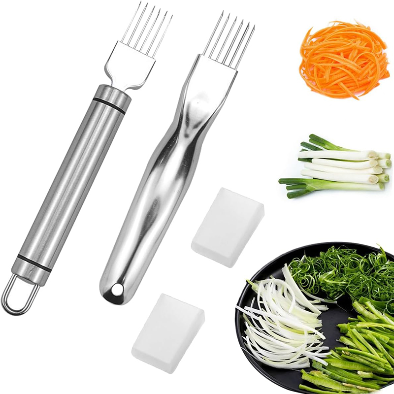Kitchen Gadgets Green - Paslanmaz Çelik Kıyılmış Yeşil Soğan Bıçağı