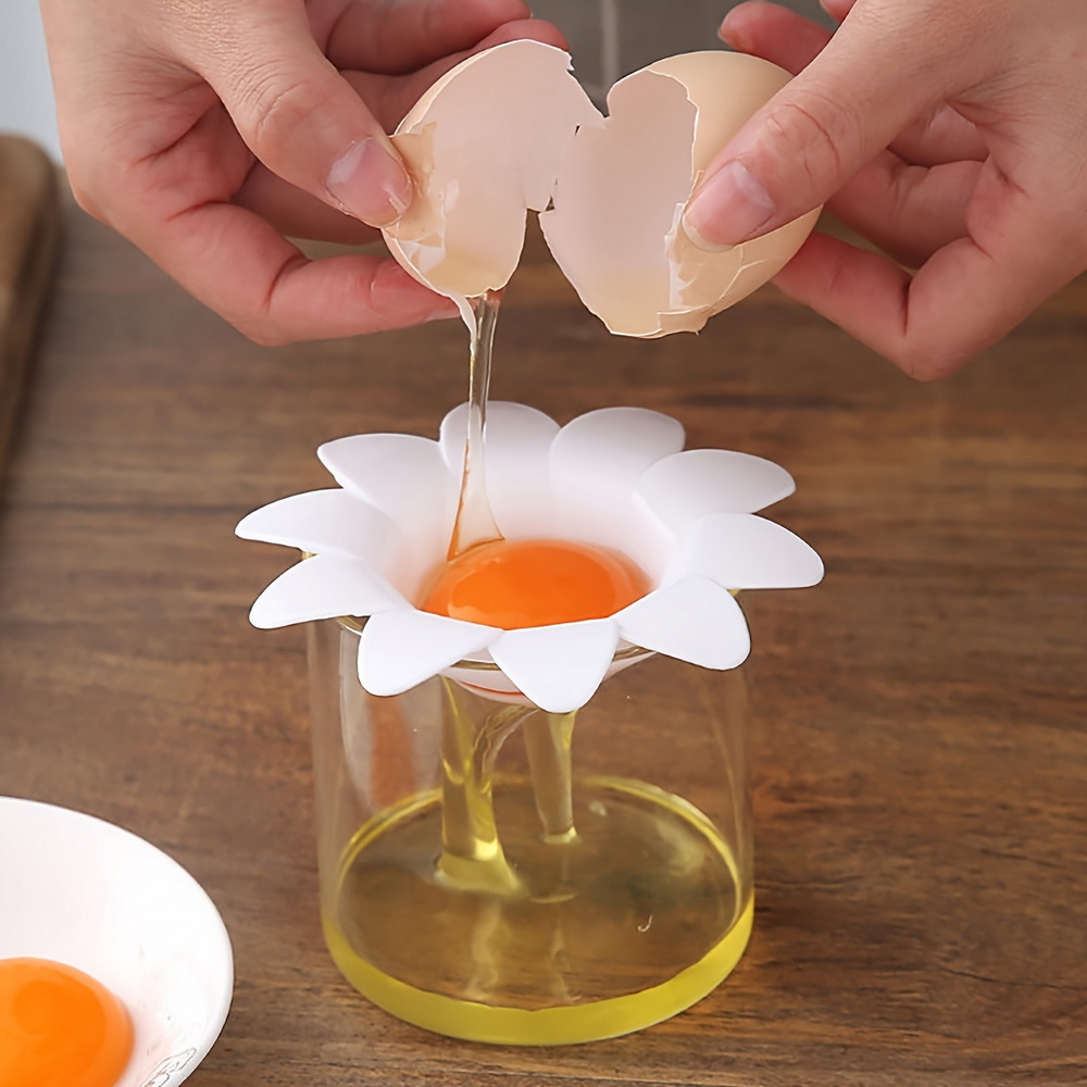 Kitchen Gadgets Under $10 - 1/5/10 adet Sevimli çiçek tasarım yumurta