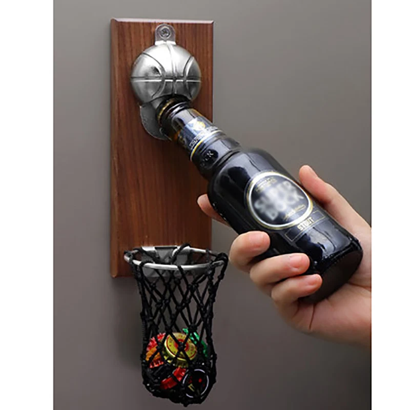 Kitchen Gadgets Home Party - Basketbol Shot şişe açacağı cep duvara