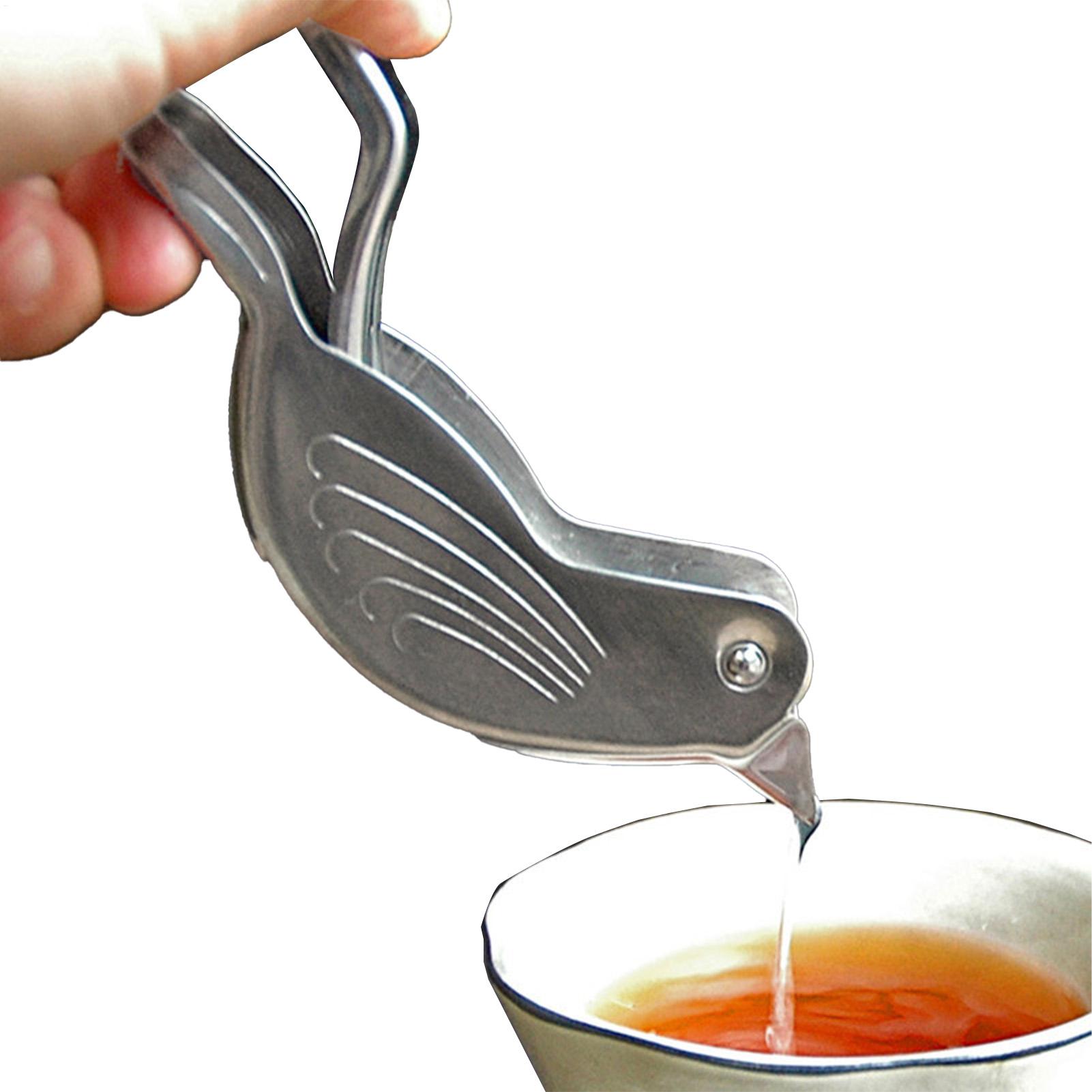 Citrus Lemon Squeezer - Gümüş Kuş Şekli Limon Sıkacağı Paslanmaz
