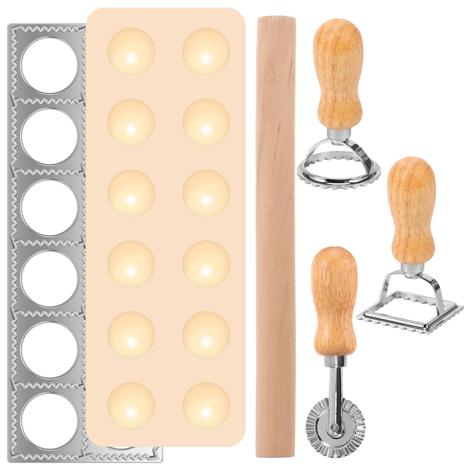 Kitchen Gadgets Under $10 - 4/5/7 adet Ravioli yapma kalıbı seti