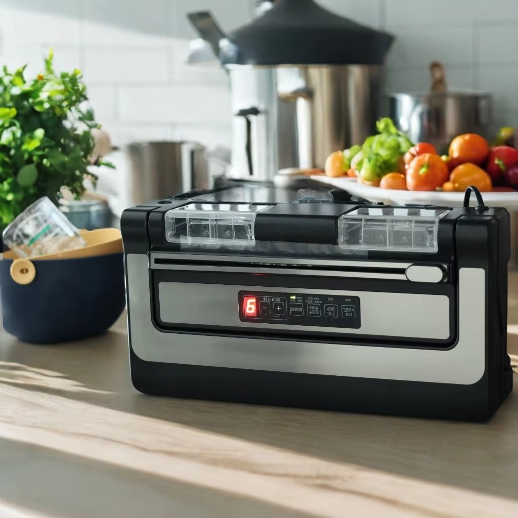 Food Vacuum Sealer - Ticari 300mm Elektrikli Vakum Makinesi Otomatik