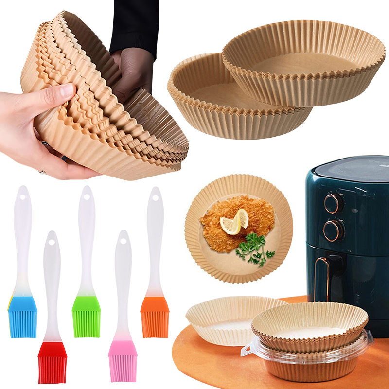 Kitchen Gadgets Air Fryer - 50/100 adet hava fritöz kağıt tabak