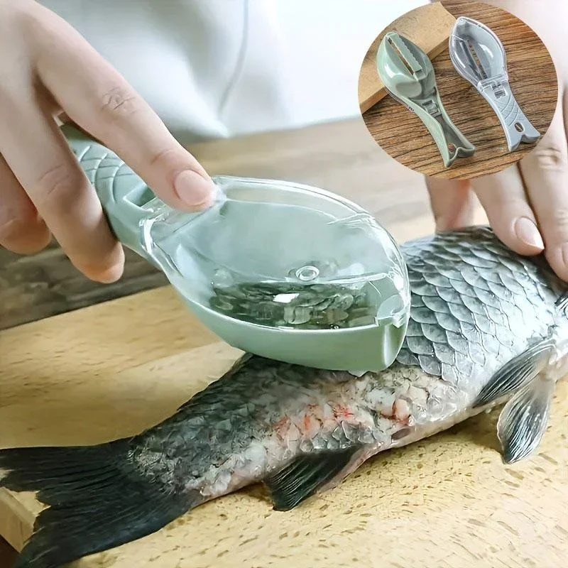 Kitchen Gadgets Helpful - 1 adet balık pulu kazıyıcı hızlı