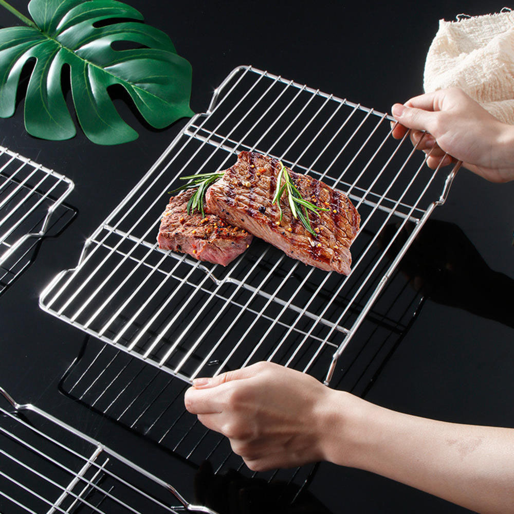 Kitchen Gadgets Deals - Paslanmaz Çelik Barbekü Örgü Mat Yeniden