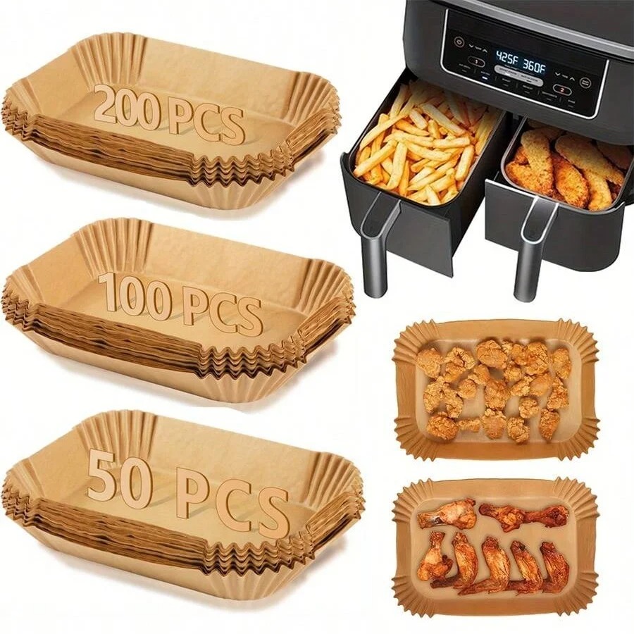 Kitchen Gadgets Air Fryer - Hava Fritözü Kağıt Kaplamaları Tek Kullanımlık