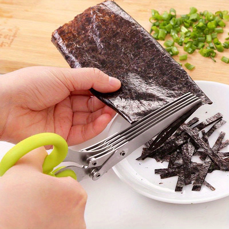 5 bıçak paslanmaz çelik mutfak - Herb Scissors 5 Blade incelemesi ve fiyatı