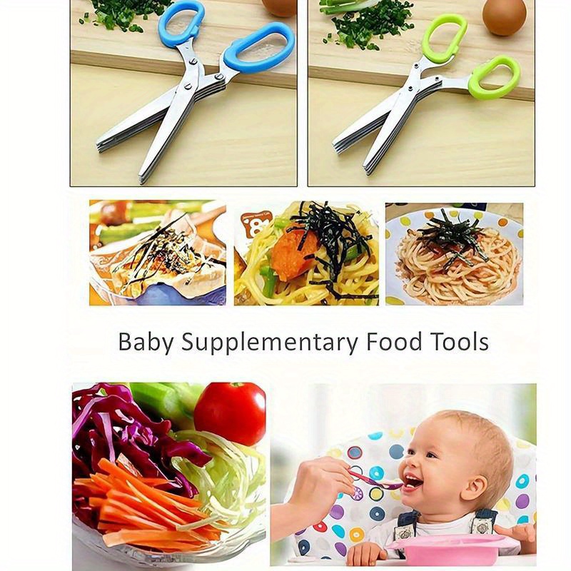 5 bıçak paslanmaz çelik mutfak - Herb Scissors 5 Blade incelemesi ve fiyatı