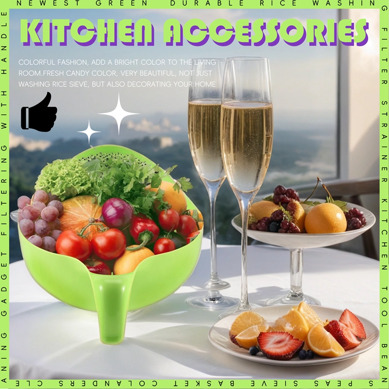 Dayanıklı Pirinç Yıkama Filtre - Kitchen Gadgets Rice Filter incelemesi ve fiyatı