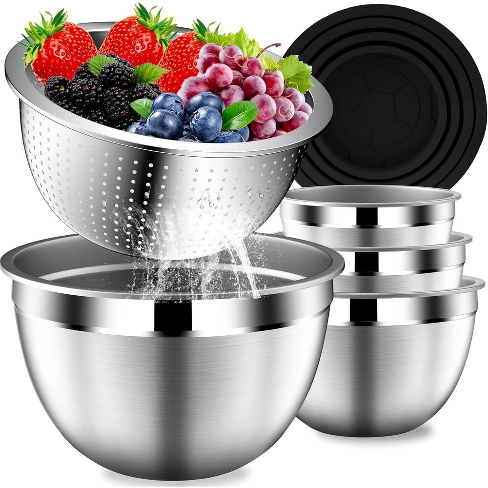 Kapaklı Karıştırma Kaseleri Se - Stainless Steel Strainer incelemesi ve fiyatı