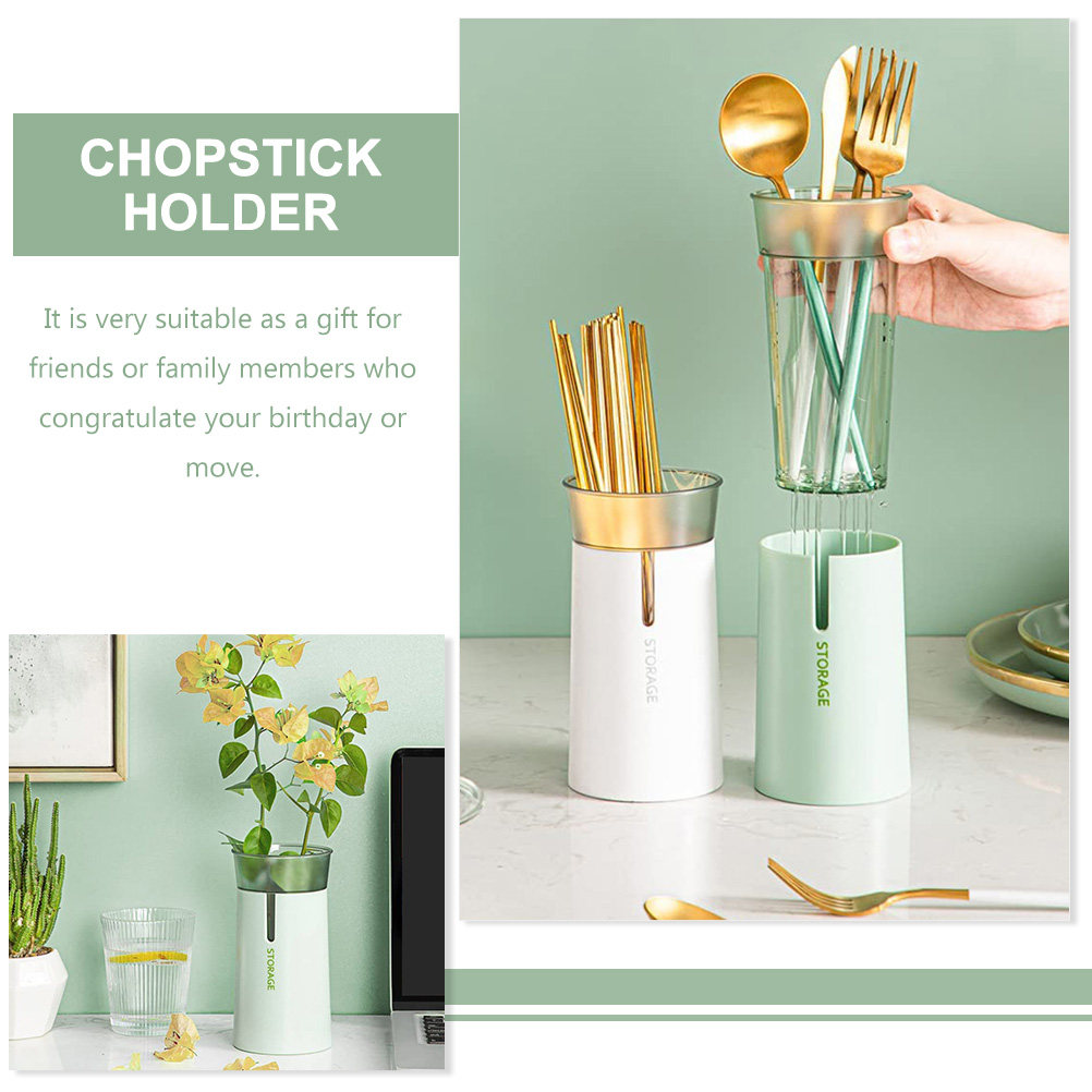 Çift Katmanlı Çubuk Saklama Tü - Kitchen Utensil Holder incelemesi ve fiyatı