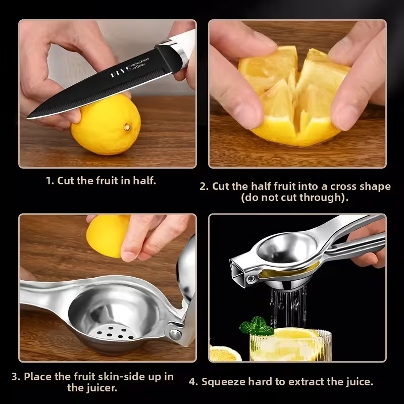 1 adet Paslanmaz Çelik Manuel  - Citrus Lemon Squeezer incelemesi ve fiyatı