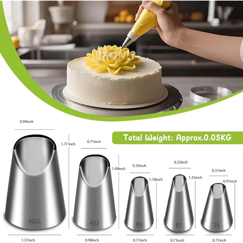 5 adet paslanmaz çelik boru no - Kitchen Gadgets Deals incelemesi ve fiyatı