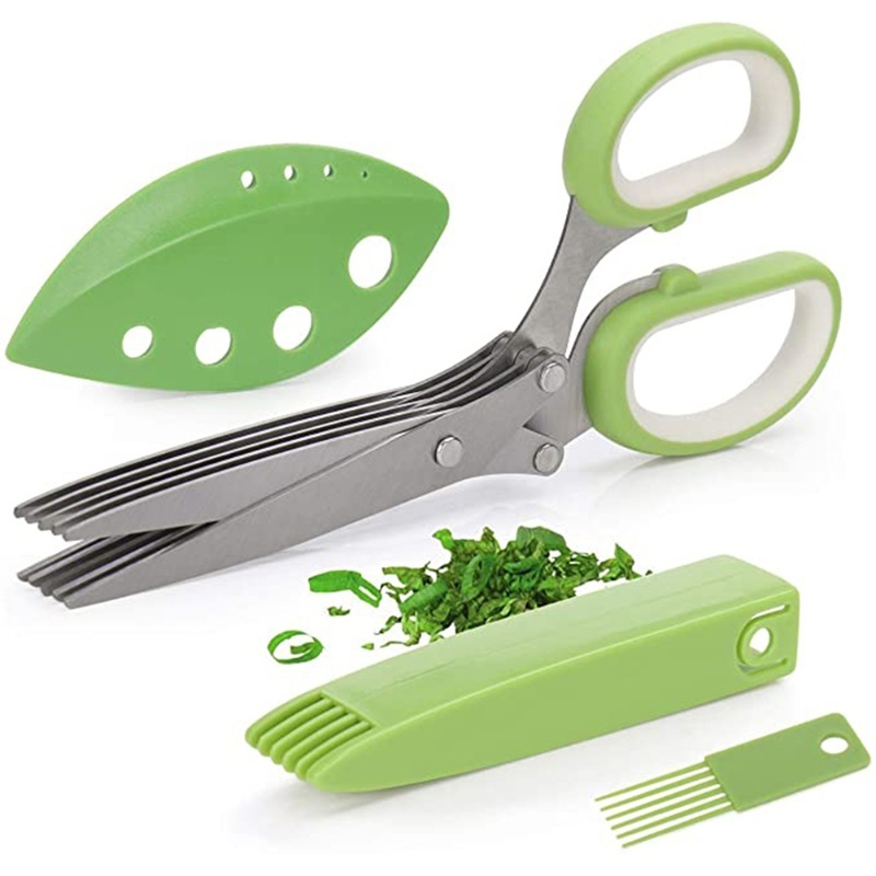 5 Bıçaklı Bitki Makası Mutfak  - Herb Scissors 5 Blade incelemesi ve fiyatı