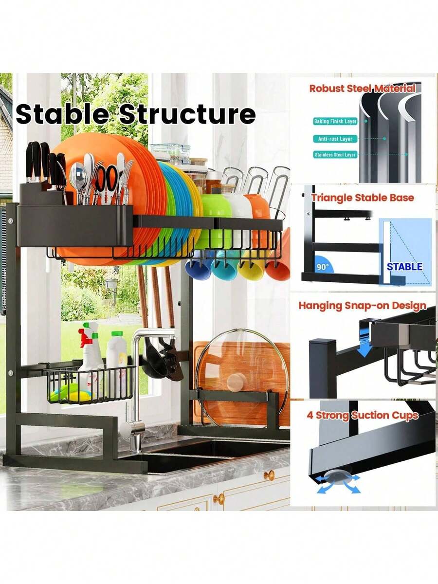 Bulaşık Kurutma Rafı-2 Katlı,  - Kitchen Utensil Holder incelemesi ve fiyatı
