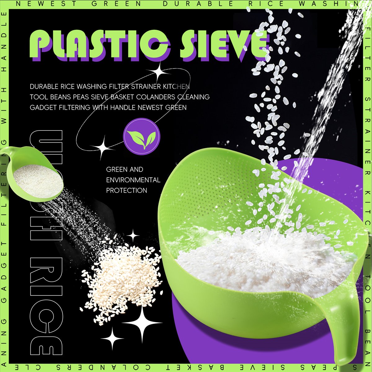 A45I Pirinç Yıkama Filtresi Sü - Kitchen Gadgets Rice Filter incelemesi ve fiyatı