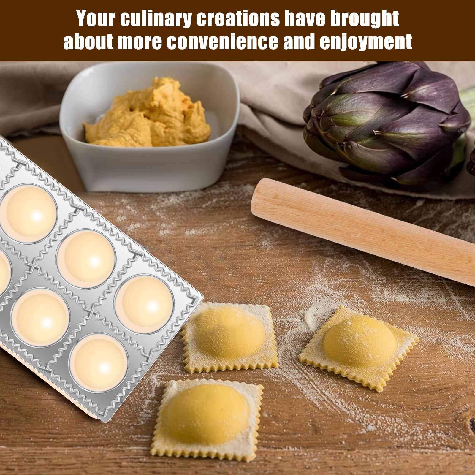 4/5/7 adet Ravioli yapma kalıb - Kitchen Gadgets Under $10 incelemesi ve fiyatı