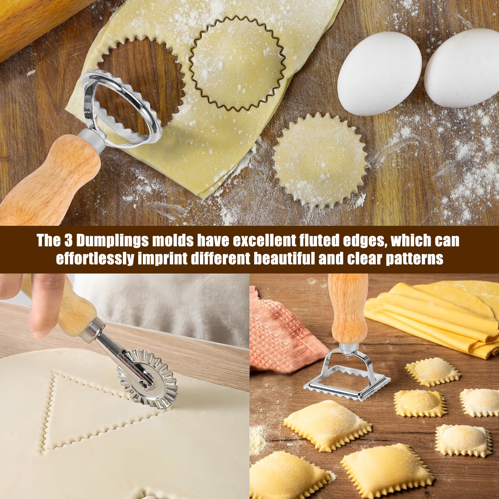 4/5/7 adet Ravioli yapma kalıb - Kitchen Gadgets Under $10 incelemesi ve fiyatı