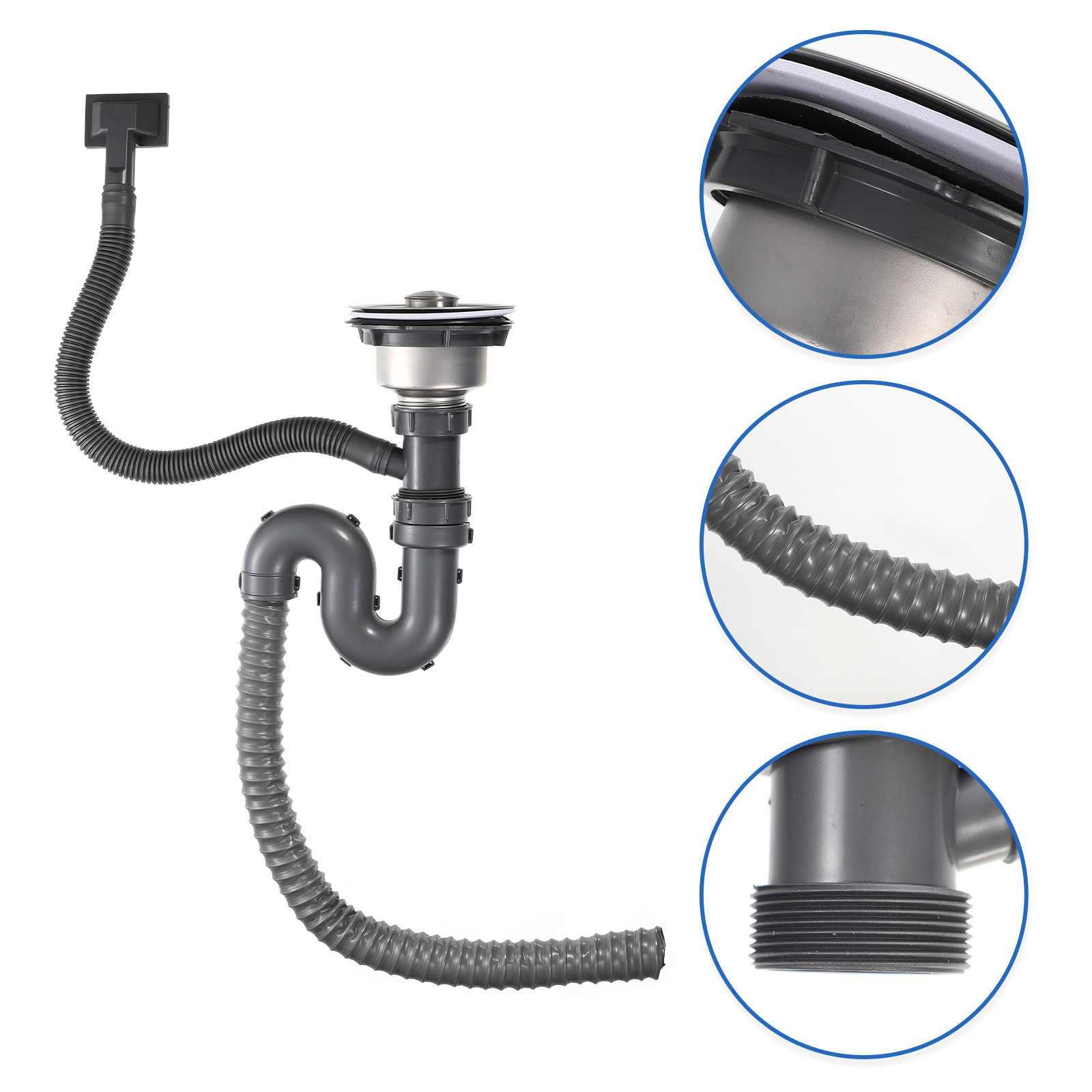 Uzatılabilir Drenaj Borusu 304 - Stainless Steel Strainer incelemesi ve fiyatı
