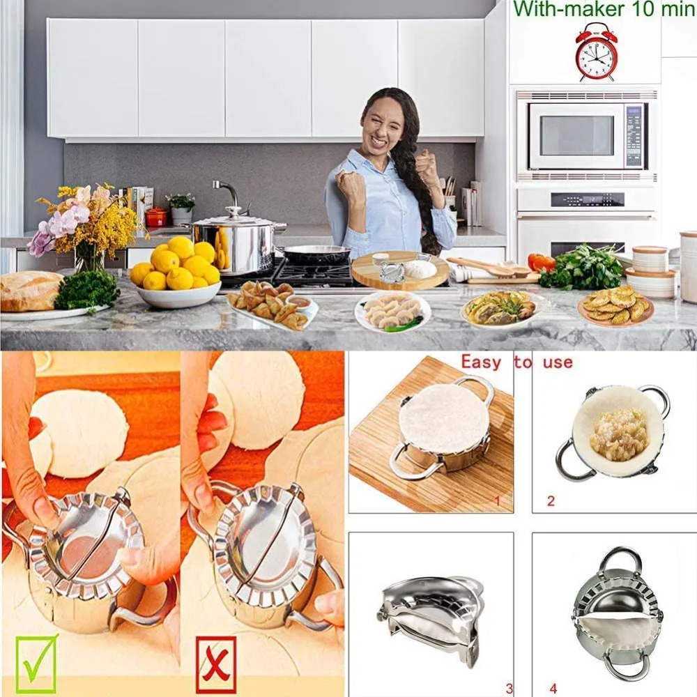 Paslanmaz Çelik Hamur Makinesi - Kitchen Gadgets Small incelemesi ve fiyatı