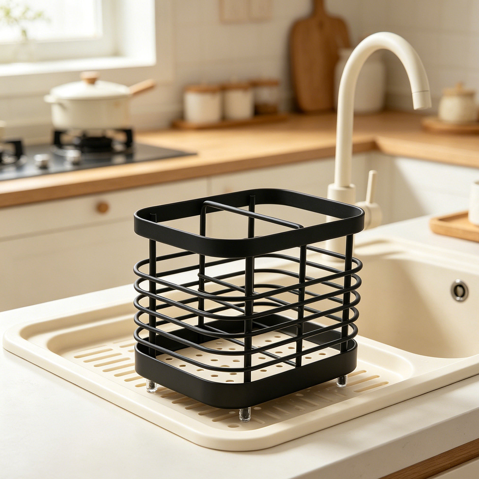 Paslanmaz Çelik Mutfak Gereçle - Kitchen Utensil Holder incelemesi ve fiyatı