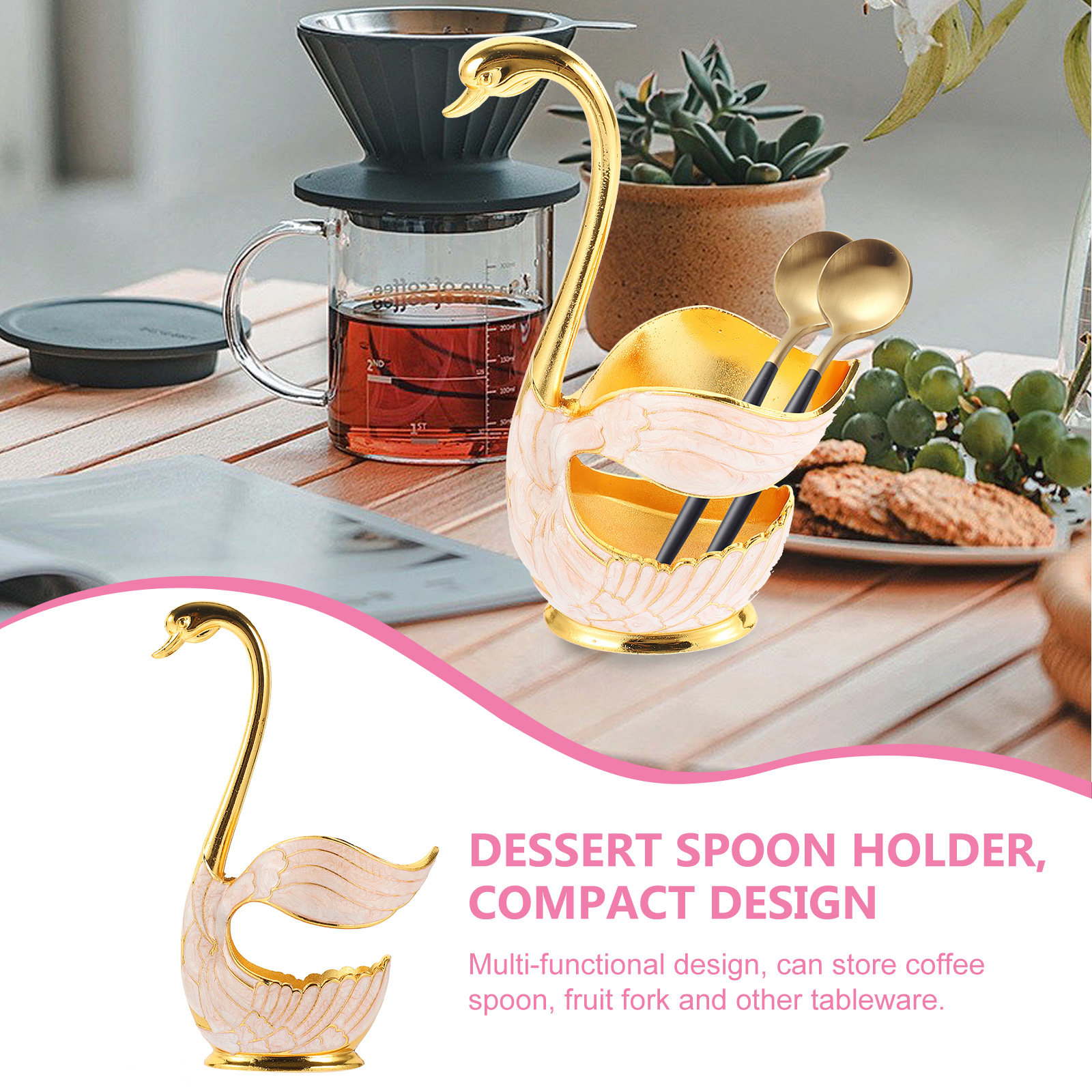 Kuğu Şeklinde Kaşık Tutucu Çok - Kitchen Utensil Holder incelemesi ve fiyatı