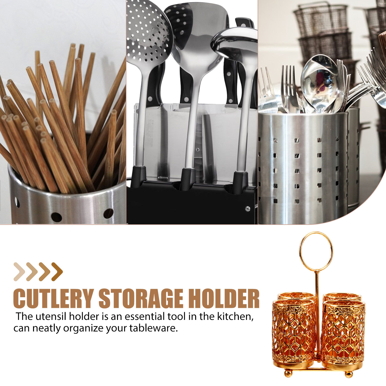Çatal Bıçak Takımı Saklama Kab - Kitchen Utensil Holder incelemesi ve fiyatı