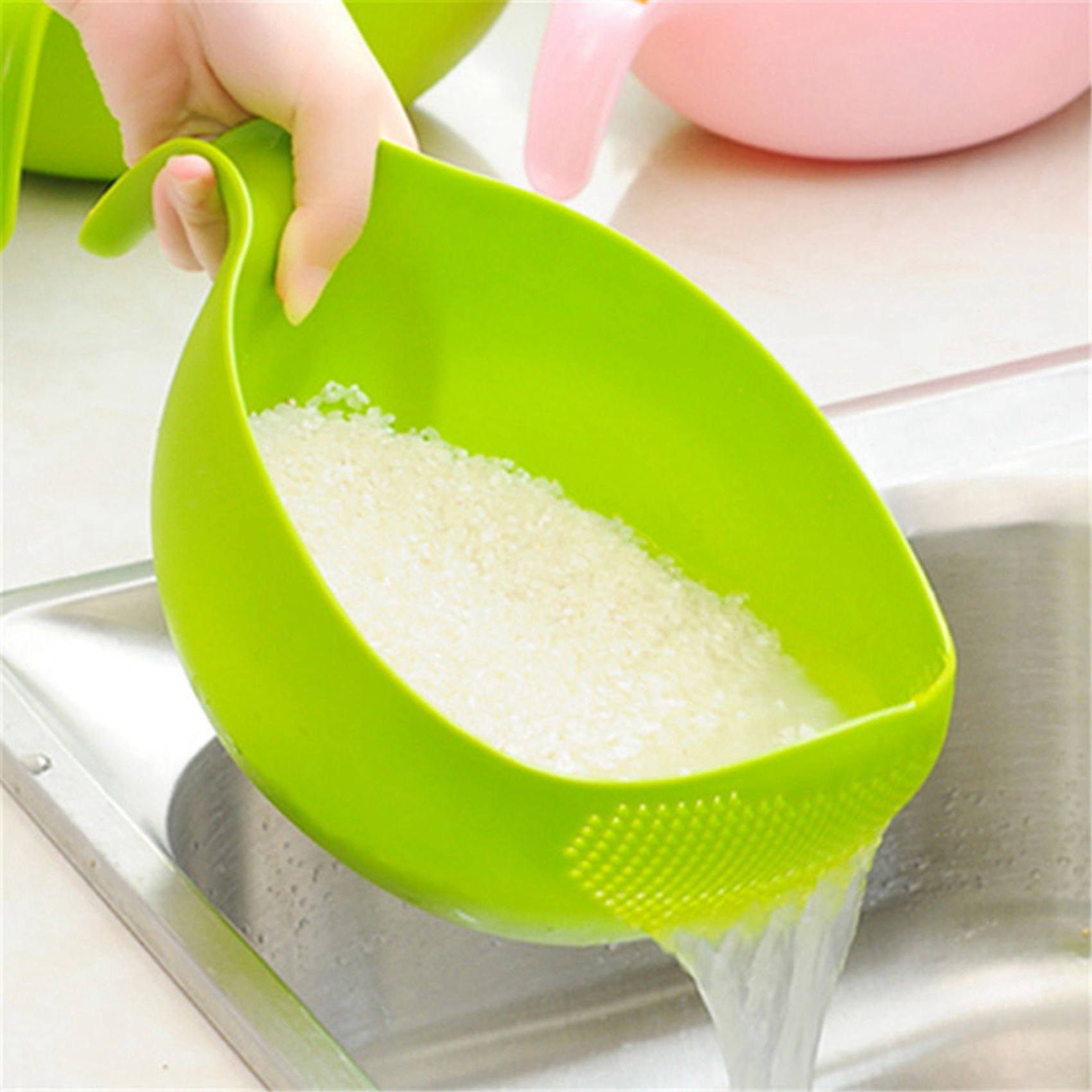 HRBAJ-2X Dayanıklı Pirinç Yıka - Kitchen Gadgets Rice Filter incelemesi ve fiyatı