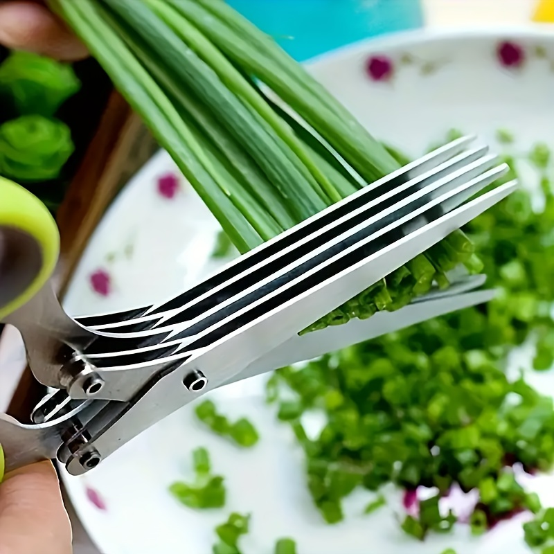 Çok Bıçaklı Paslanmaz Çelik Ot - Herb Scissors 5 Blade incelemesi ve fiyatı