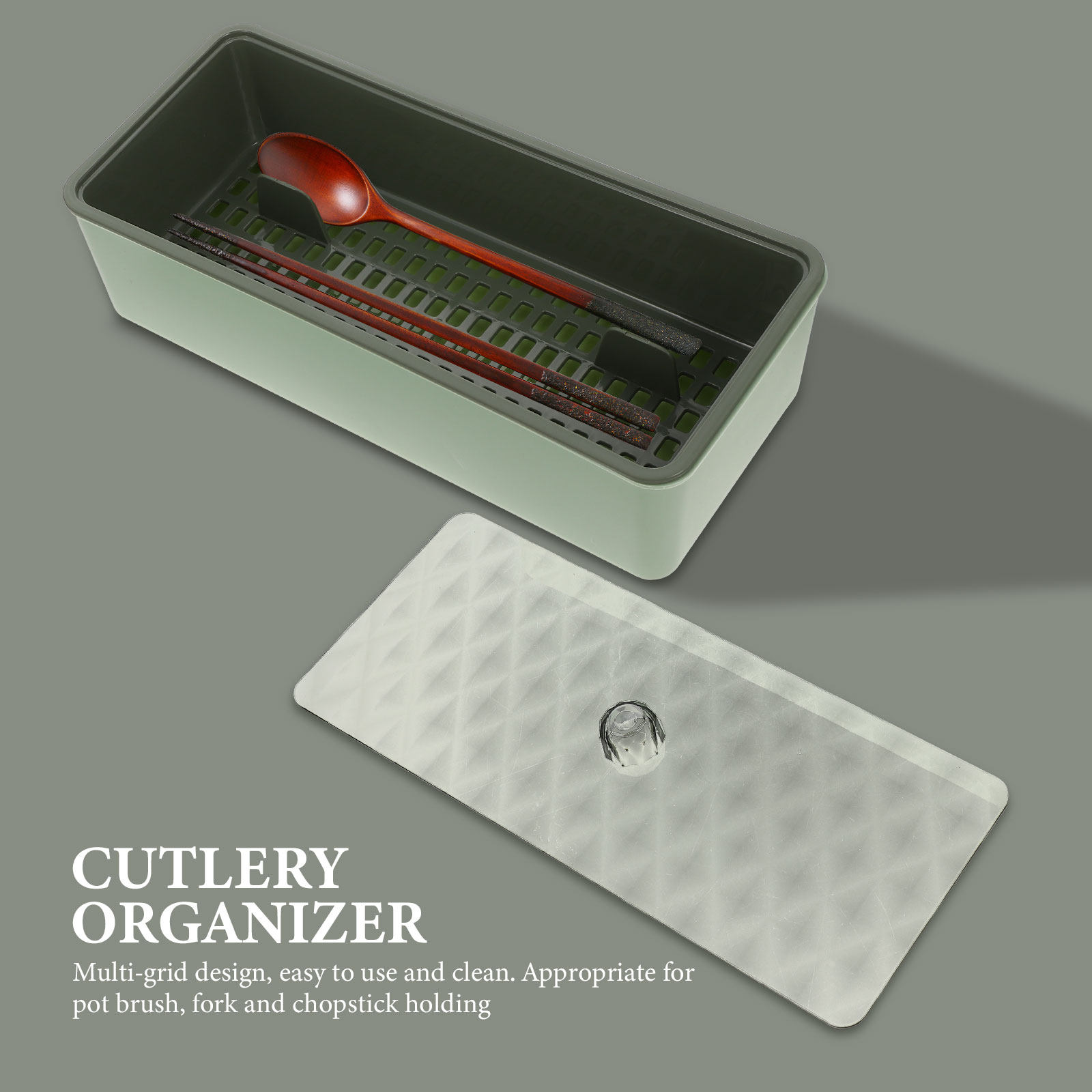 Toz geçirmez çatal bıçak takım - Kitchen Utensil Holder incelemesi ve fiyatı