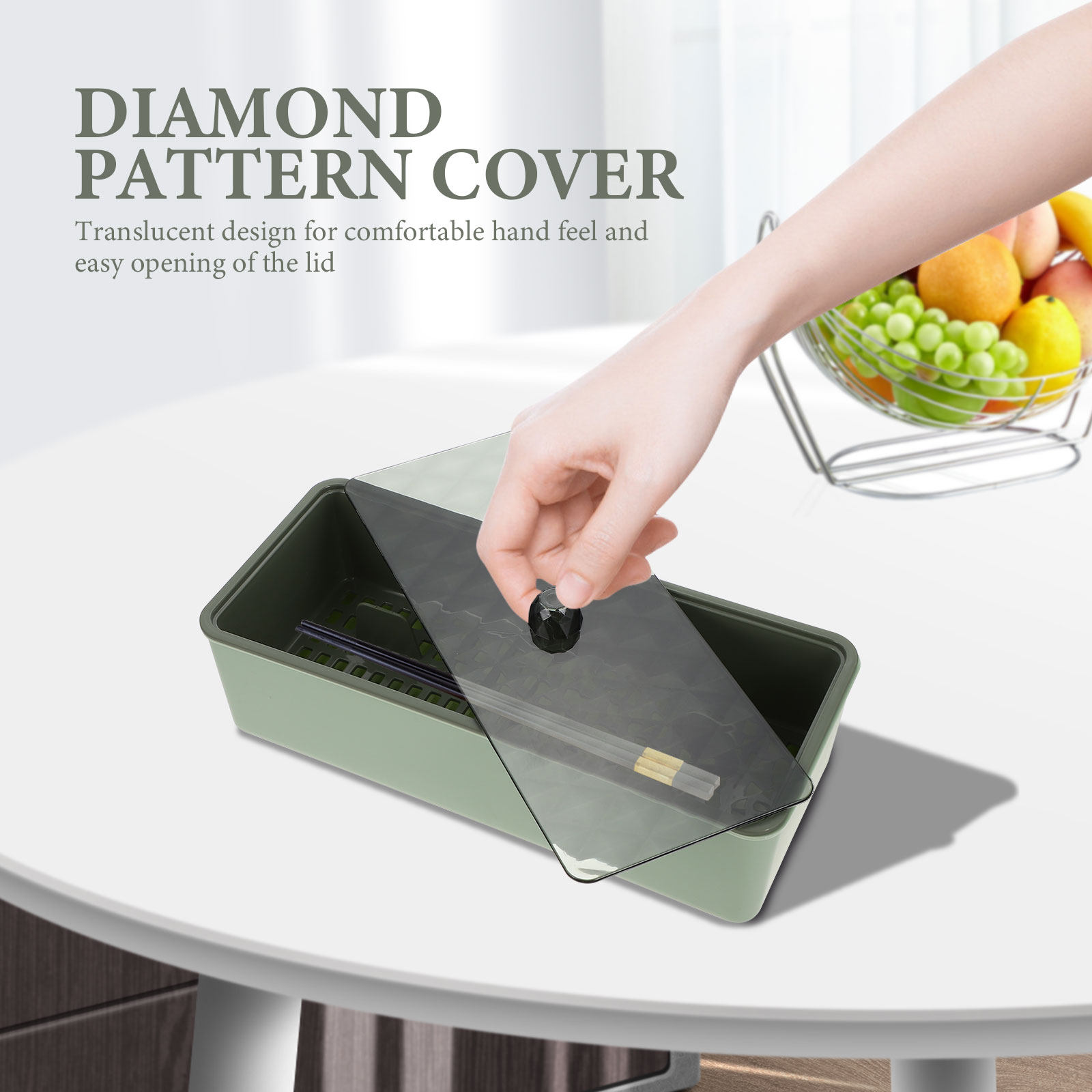Toz geçirmez çatal bıçak takım - Kitchen Utensil Holder incelemesi ve fiyatı