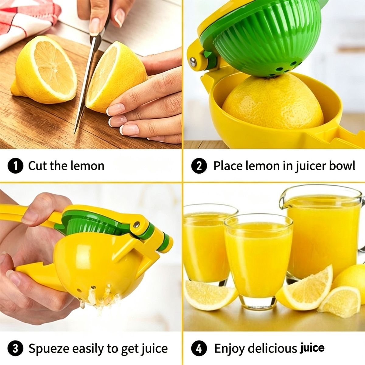 Metal El Presli Narenciye Sıka - Citrus Lemon Squeezer incelemesi ve fiyatı