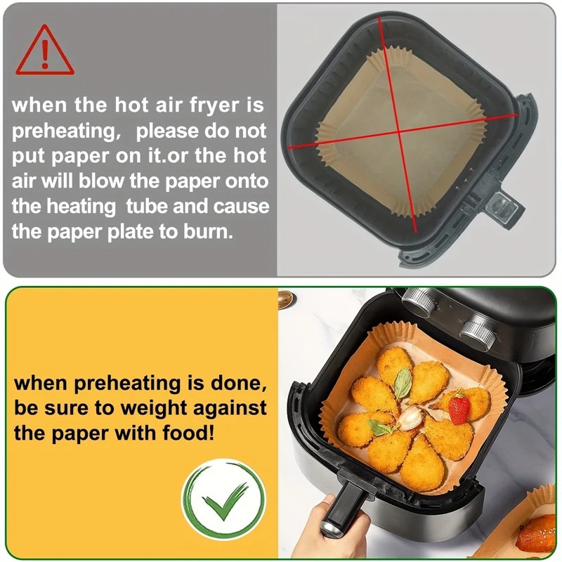 Hava Fritözü Kağıt Kaplamaları - Kitchen Gadgets Air Fryer incelemesi ve fiyatı